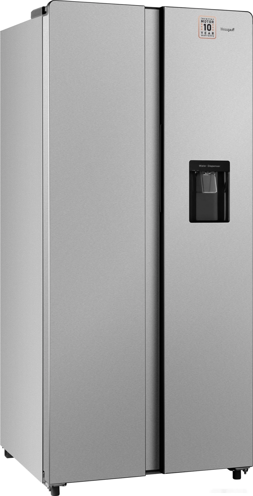 Холодильник side by side Weissgauff WSBS 600 X NoFrost Inverter Water Dispenser