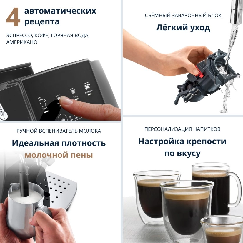 Эспрессо кофемашина Delonghi Magnifica Start ECAM 220.22 GB